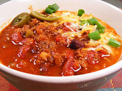 spicy vegetarian chili