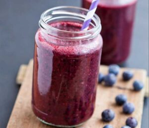 Blueberry Pomegranate Smoothie